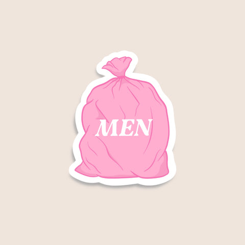 Men are Trash sticker